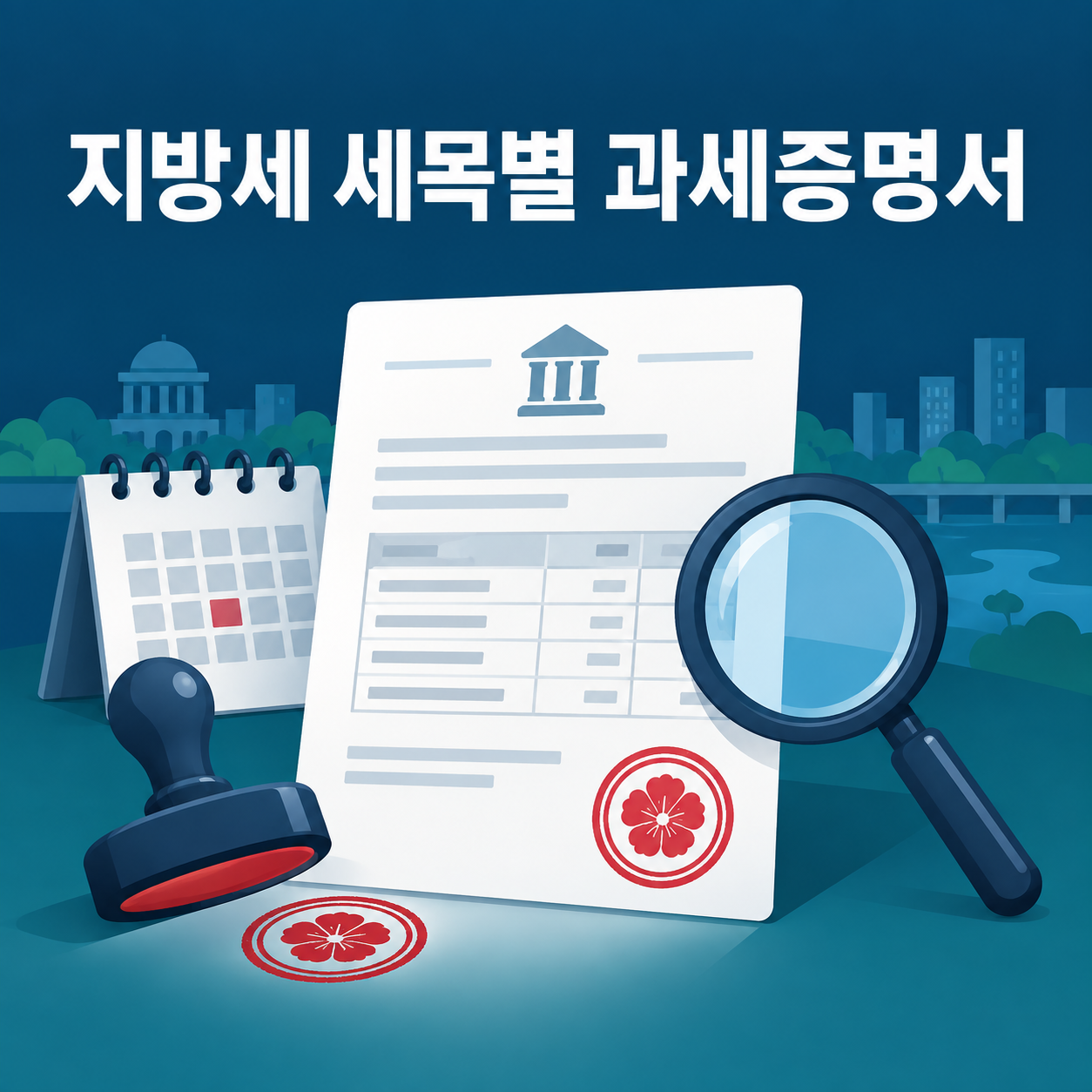 지방세 세목별 과세증명서 발급과 체납·과세내역 확인 방법